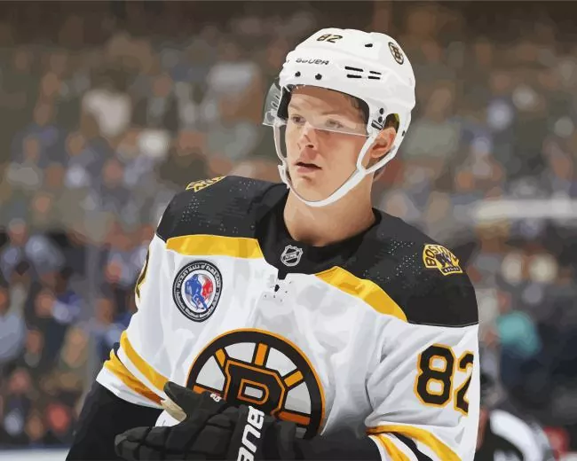 trent frederic boston bruins Diamond By Numbers Trent Frederic Boston Bruins Diamond Painting