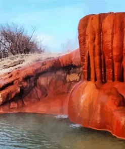 Utah Mystic Hot Springs Diamond Painting
