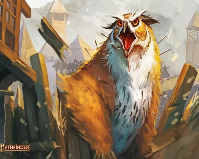 wild owlbear Diamond Paintings Wild Owlbear Diamond Painting