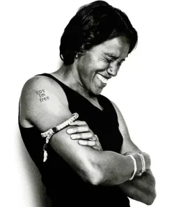 Black and White Cathy Freeman Diamond Painting