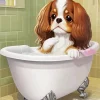 Cavalier King Charles Diamond Painting