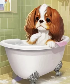 Cavalier King Charles Diamond Painting
