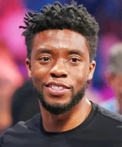 Chadwick Boseman Diamond Painting
