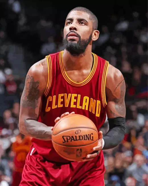 Kyrie Irving Cavaliers Player Diamond Paintings Kyrie Irving Cavaliers Player Diamond Painting