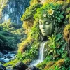 Mother Nature Waterfall Diamond Painting