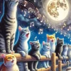 Cats Choir Diamond Painting