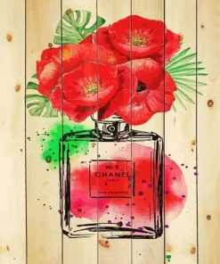 Chanel Perfume Bottle Diamond Painting