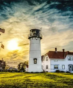 Chatham Lighthouse Massachusetts Diamond Painting