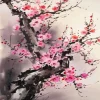 Cherry Blossom Branch Diamond Painting