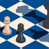 Chess Board Illustration Diamond Painting