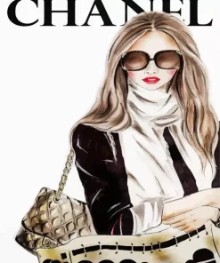 Chic Fashion Lady Diamond Painting