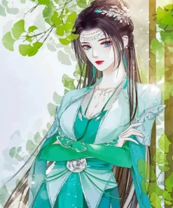 Chinese Anime Girl Diamond Painting