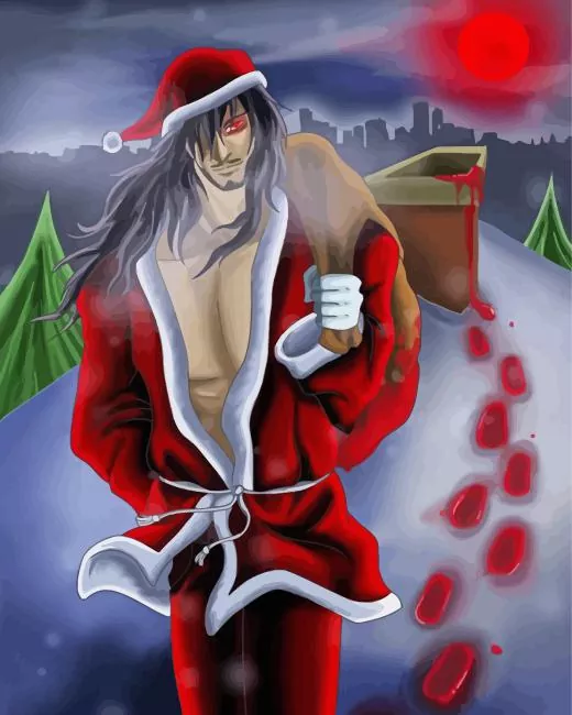 Christmas Alucard Santa Diamond Paintings Christmas Alucard Santa Diamond Painting