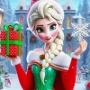 Christmas Elsa Diamond Painting