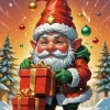 Christmas Gnome Elf Diamond Painting