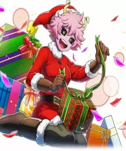 Christmas Mina Ashido Diamond Painting