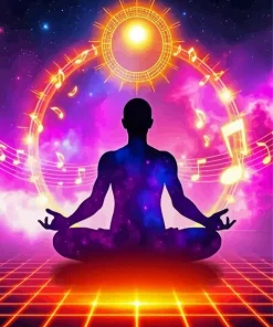 Cosmic Meditation Diamond Painting