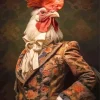 Gentleman Rooster Portrait Diamond Painting