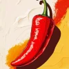 Red Chilli Pepper Diamond Painting