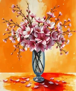 Cherry Blossom Bouquet Diamond Painting