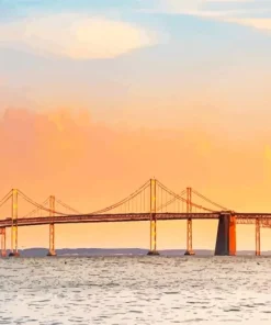 chesapeake bay bridge Diamond Painting