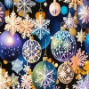 Christmas Bulbs Diamond Painting